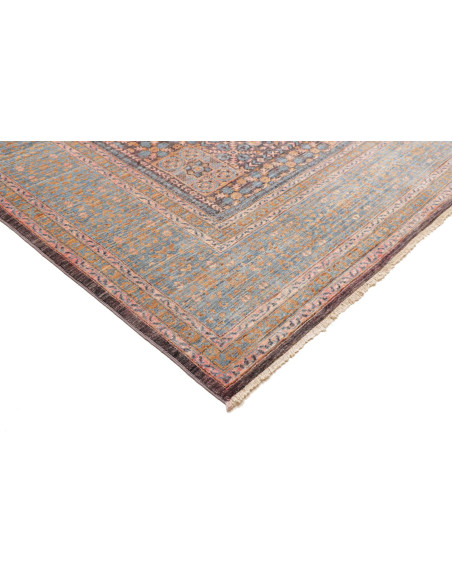 Tappeto Mamlouk Pakistan 276x356 Blu Polveroso