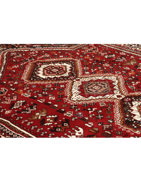 Shiraz 167x261 Cm Shiraz, Persia, Hand-carded Wool warp: