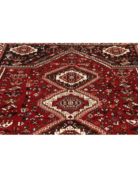 Shiraz 167x261 Cm Shiraz, Persia, Hand-carded Wool warp: