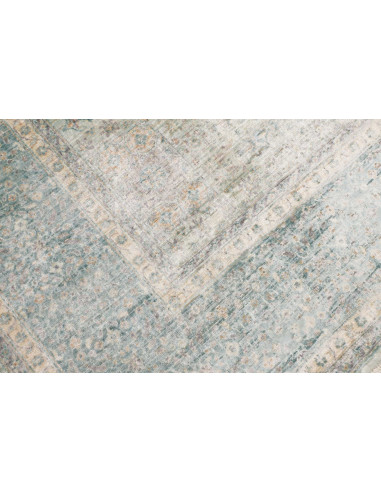 Tappeto Mamlouk Pakistan 269x348 Acquamarina Bl