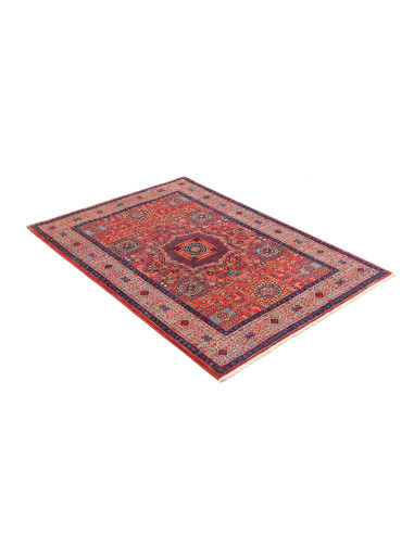 Rug Mamlouk Pakistan 103x147 Red Blue