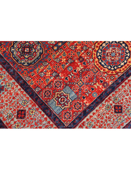 Rug Mamlouk Pakistan 103x147 Red Blue