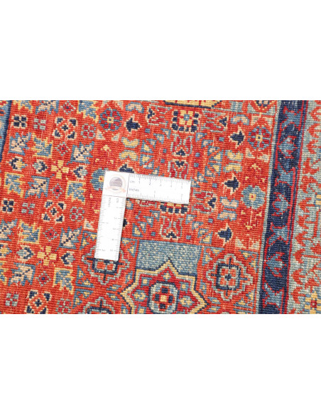 Tappeto Mamlouk Pakistan 103x147 Rosso Blu