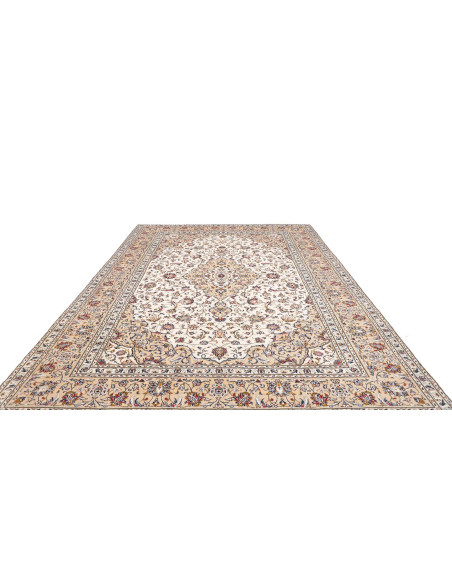 Kashan 250x343 Cm Kashan, Persia, Hand-carded Wool (cotton