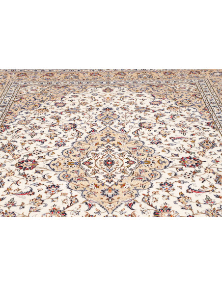 Kashan 250x343 Cm Kashan, Persia, Hand-carded Wool (cotton