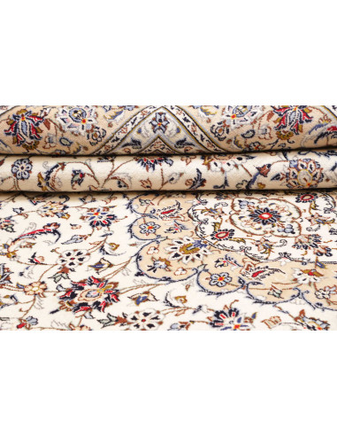 Kashan 250x343 Cm Kashan, Persia, Hand-carded Wool (cotton