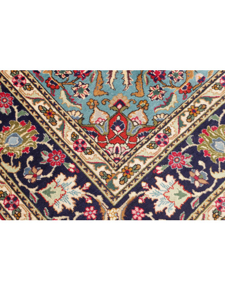 Tabriz 250x343 Cm Tabriz, Persia, Lana Cardata A Mano