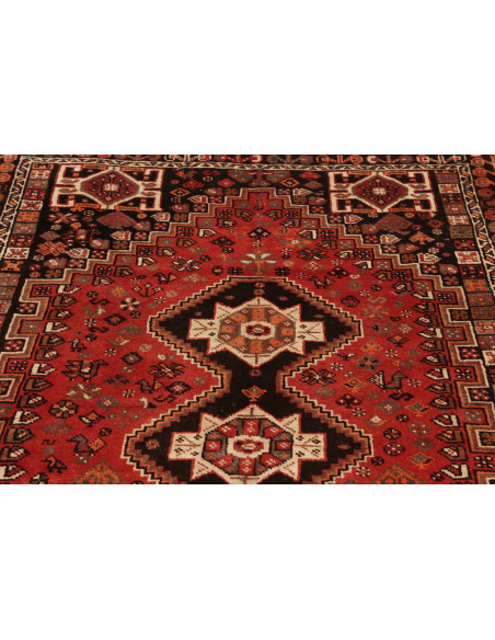 Shiraz 165x268 Cm Shiraz Persia Hand-carded Wool warp: