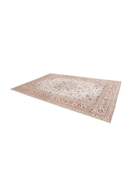 Kashan 242x360 Cm Kashan Persia Hand-carded Wool Cotton