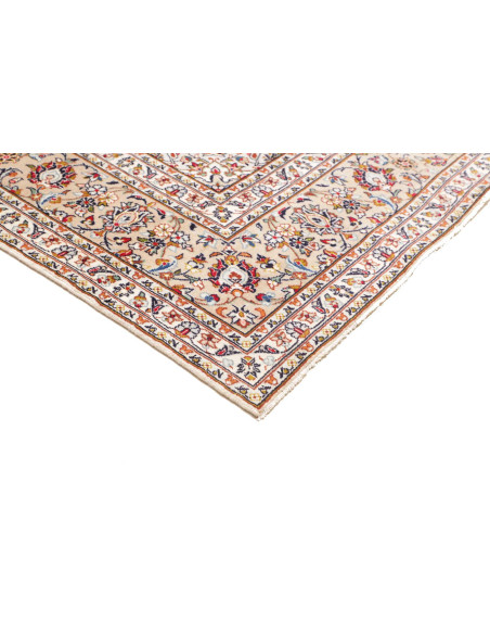 Kashan 242x360 Cm Kashan Persia Hand-carded Wool Cotton