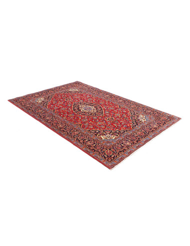 Kashan Fine 147x220 Cm Kashan Fine, Persia, Hand-carded