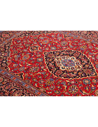 Kashan Fine 147x220 Cm Kashan Fine, Persia, Hand-carded