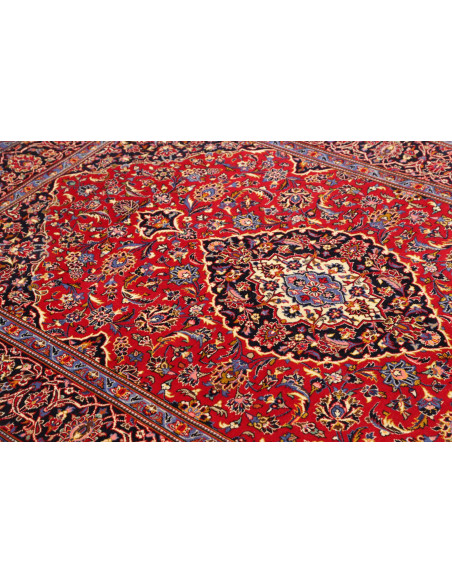Kashan Fine 147x220 Cm Kashan Fine, Persia, Hand-carded