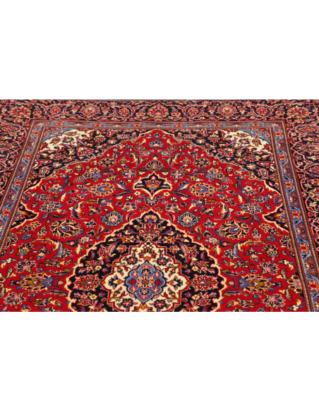Kashan Fine 147x220 Cm Kashan Fine, Persia, Hand-carded