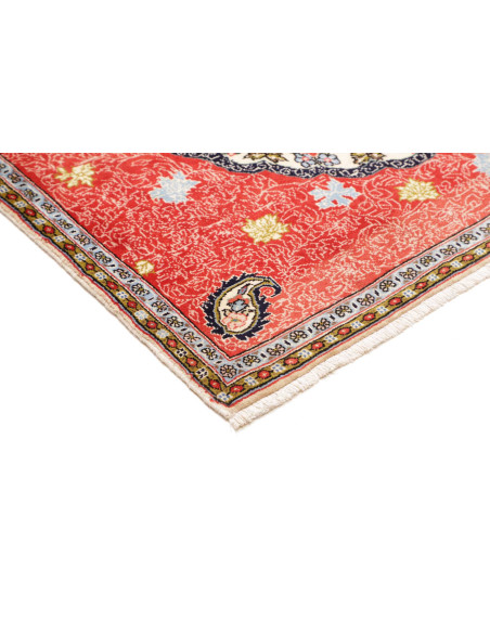 Kashan Fine 135x210 Cm Kashan Fine, Persia, Hand-carded Wool