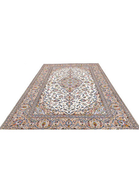 Kashan 195x295 Cm Kashan, Persia, Lana Cardata A Mano,