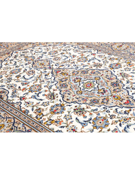 Kashan 195x295 Cm Kashan, Persia, Lana Cardata A Mano,