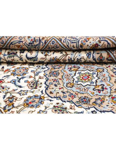 Kashan 195x295 Cm Kashan, Persia, Lana Cardata A Mano,