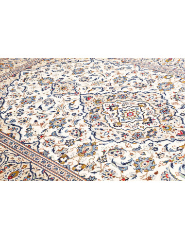 Kashan 200x295 Cm Kashan, Persia, Lana Cardata A Mano
