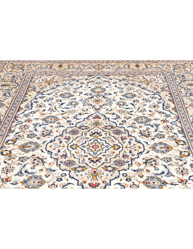 Kashan 200x295 Cm Kashan, Persia, Lana Cardata A Mano