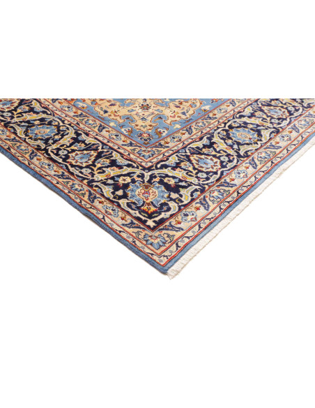 Kashan 205x333 Cm Kashan, Persia, Hand-carded Wool (cotton