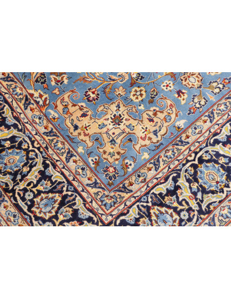 Kashan 205x333 Cm Kashan, Persia, Hand-carded Wool (cotton