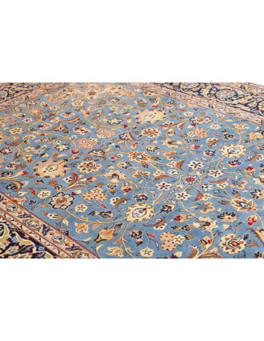Kashan 205x333 Cm Kashan, Persia, Lana Cardata A Mano