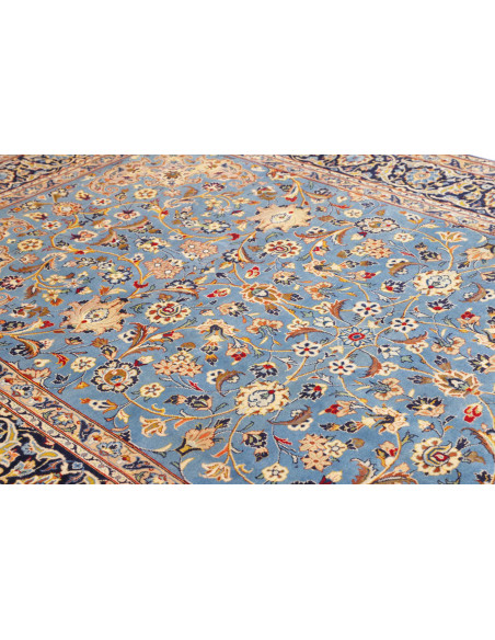 Kashan 205x333 Cm Kashan, Persia, Lana Cardata A Mano
