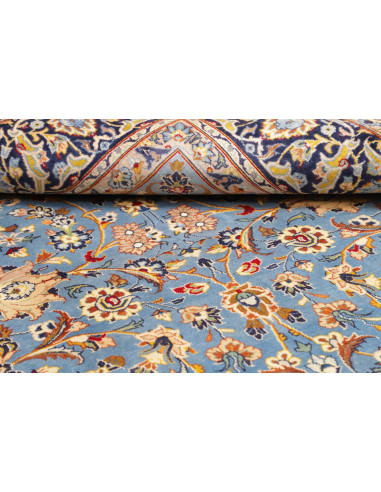 Kashan 205x333 Cm Kashan, Persia, Lana Cardata A Mano