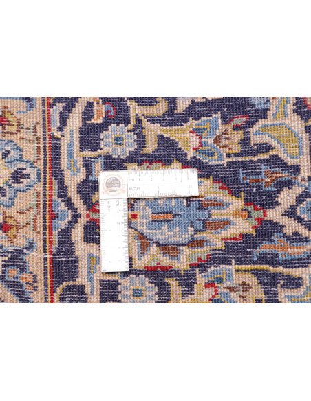 Kashan 205x333 Cm Kashan, Persia, Hand-carded Wool (cotton