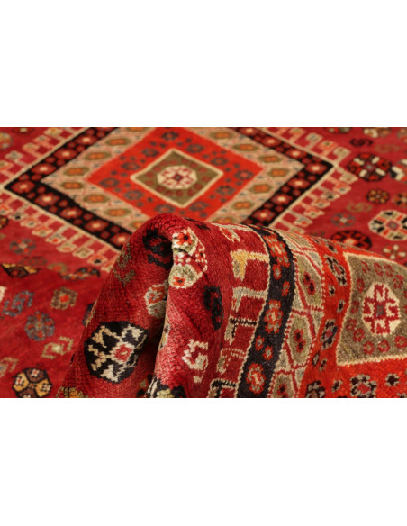 Shiraz 160x270 Cm Shiraz, Persia, Hand-carded Wool warp:
