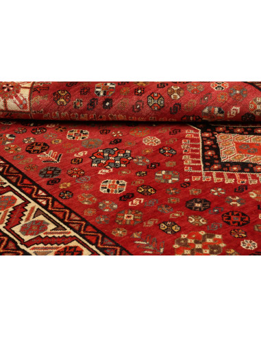Shiraz 160x270 Cm Shiraz, Persia, Hand-carded Wool warp: