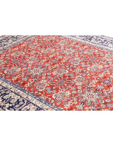 Kashan 197x295 Cm Kashan, Persia, Lana Cardata A Mano