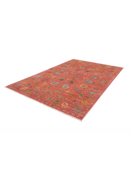 Tappeto Shahi Fine Pakistan 200x297 Corallo Ten