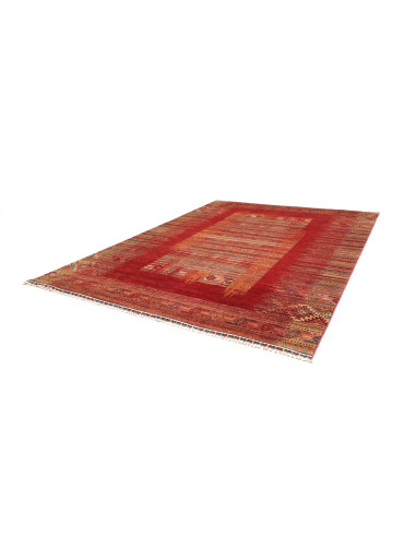Rug Siva Pakistan 276x360 Terracotta Red Gold