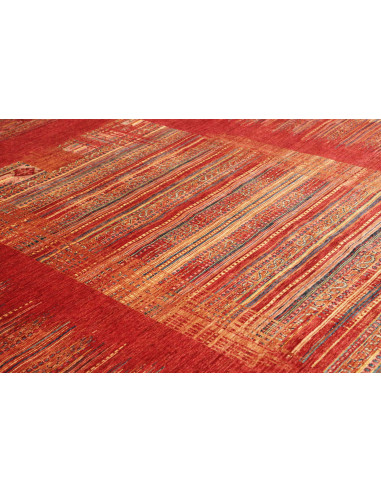 Rug Siva Pakistan 276x360 Terracotta Red Gold