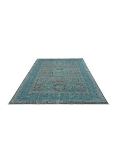 Tappeto Mamlouk Pakistan 177x235 Turchese