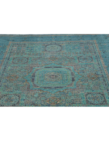 Tappeto Mamlouk Pakistan 177x235 Turchese