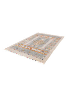 Tappeto Siva Pakistan 173x238 Blu-grigio Crema 2
