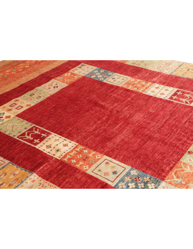 Tappeto Siva Pakistan 210x280 Rosso Arancione