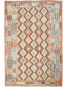 Kilim 202x296 Cm Kilim, Afghanistan, Lana Cardata A Mano