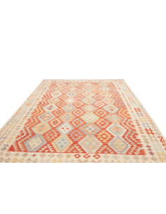 Kilim 250x344 Cm Kilim, Afghanistan, Hand-carded Wool (warp: 2
