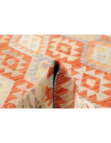 Kilim 250x344 Cm Kilim, Afghanistan, Hand-carded Wool (warp: