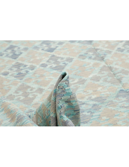 Kilim 256x299 Cm Kilim, Afghanistan, Lana Cardata A Mano,