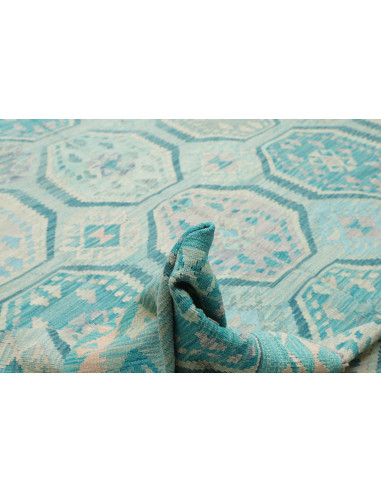 Kilim 298x396 Cm Kilim Afghanistan Hand-carded Wool Cotton
