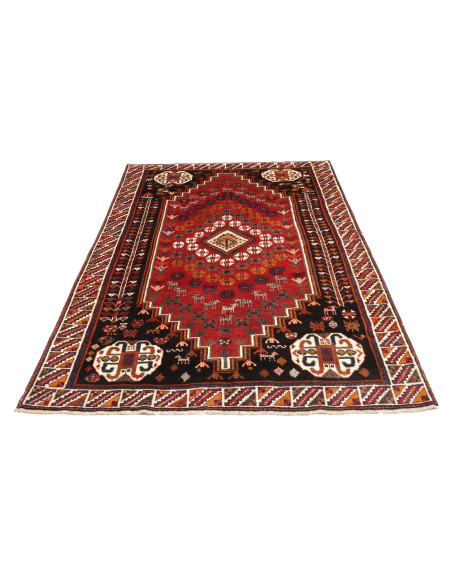 Shiraz 170x255 Cm Shiraz Persia Hand-carded Wool Cotton