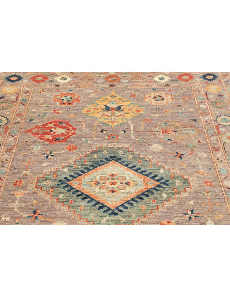 Kazak Fine 151x206 Cm Kazak Fine, Pakistan, Hand-carded Wool