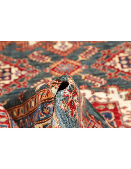 Kazak Fine 153x191 Cm Kazak Fine, Pakistan, Hand-carded Wool