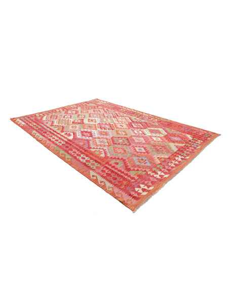 Kilim 223x300 Cm Kilim Afghanistan, Hand-carded Wool (warp: