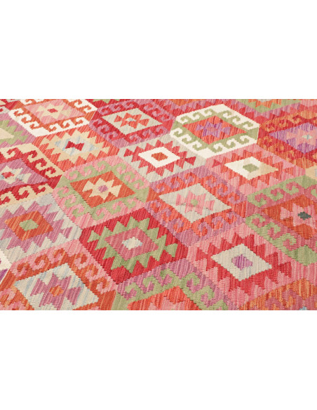 Kilim 223x300 Cm Kilim Afghanistan, Hand-carded Wool (warp: